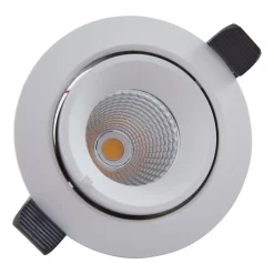 Arcchio Harcos LED-downlight, hvid, Ø 11 cm, 4.000K