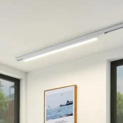 Arcchio Harlow LED-skinnelampe, hvid, 109 cm, 4.000 K