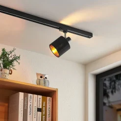 Arcchio Heleni Spot skinnesystem sort guld