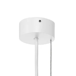 Arcchio hængelampe Brinja, hvid, 120 cm lang, 4 lyskilder, GU10