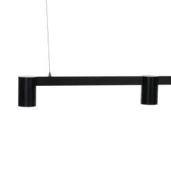 Arcchio hængelampe Brinja, sort, 90 cm, 3 lyskilder, GU10