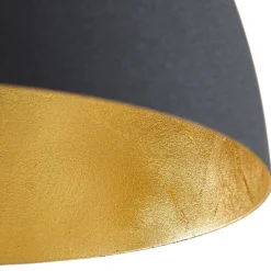 Arcchio Hængelampe Cosmina, 4 lyskilder, længde 120 cm, sort