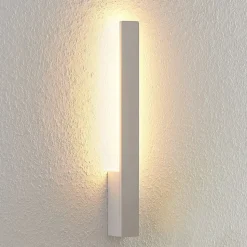 Arcchio Ivano LED-væglampe, 42,5 cm, hvid