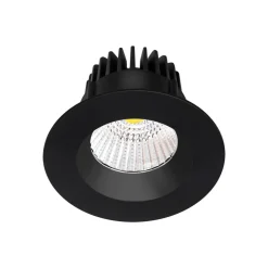 Arcchio LED-downlight Aryx, sort, 2.700K