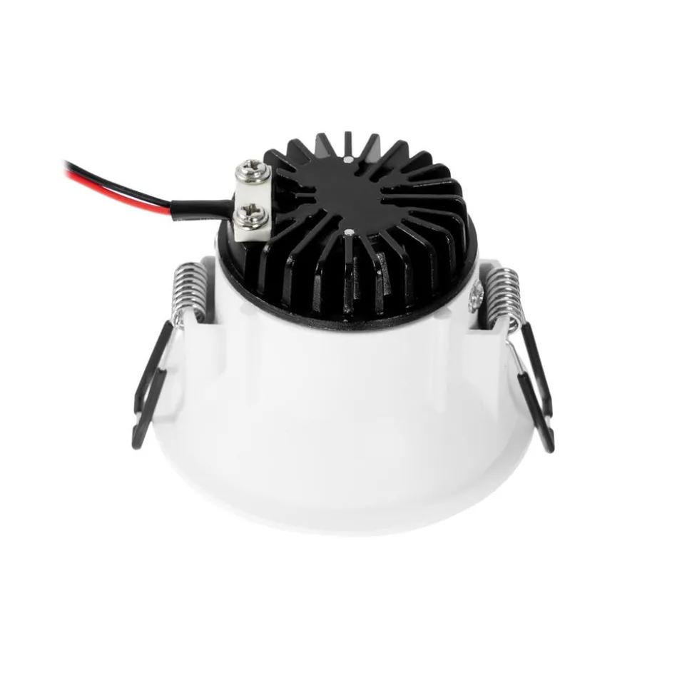 Arcchio LED-downlight Niria, hvid, 2.700K
