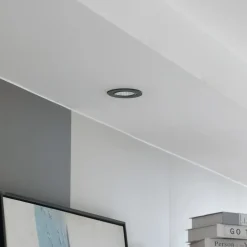 Arcchio LED-downlight Zarik sort, 3.000K