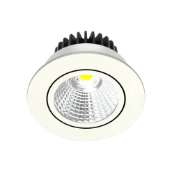 Arcchio LED-downlight Zarik, hvid, 3.000K