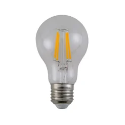 Arcchio LED-filamentpære, E27 7,2W, 4000K, klar, 1521 lm
