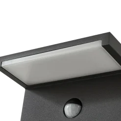 Arcchio LED-gadelampe Iberion, 90 cm, antracit, sensor