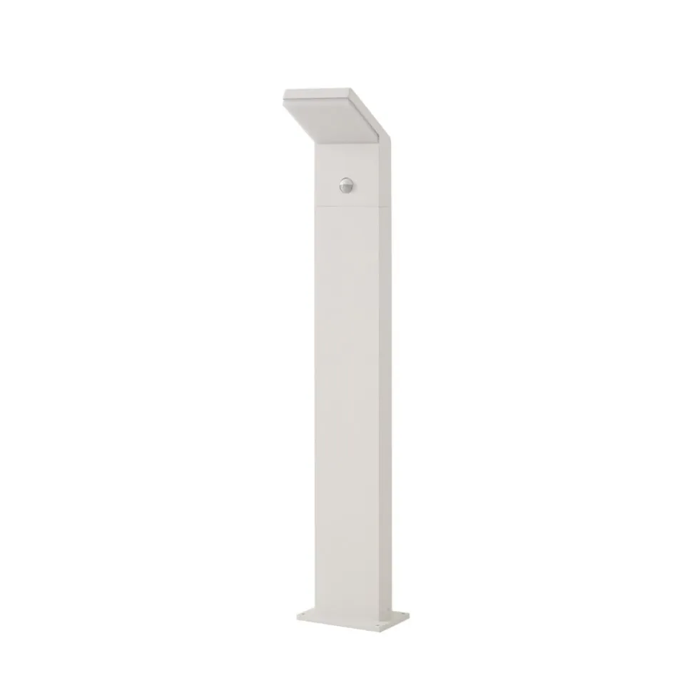 Arcchio LED-gadelampe Yolena, sensor, 100 cm, hvid, IP54