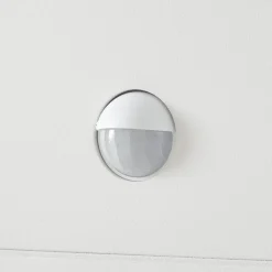 Arcchio LED-gadelampe Yolena, sensor, 100 cm, hvid, IP54