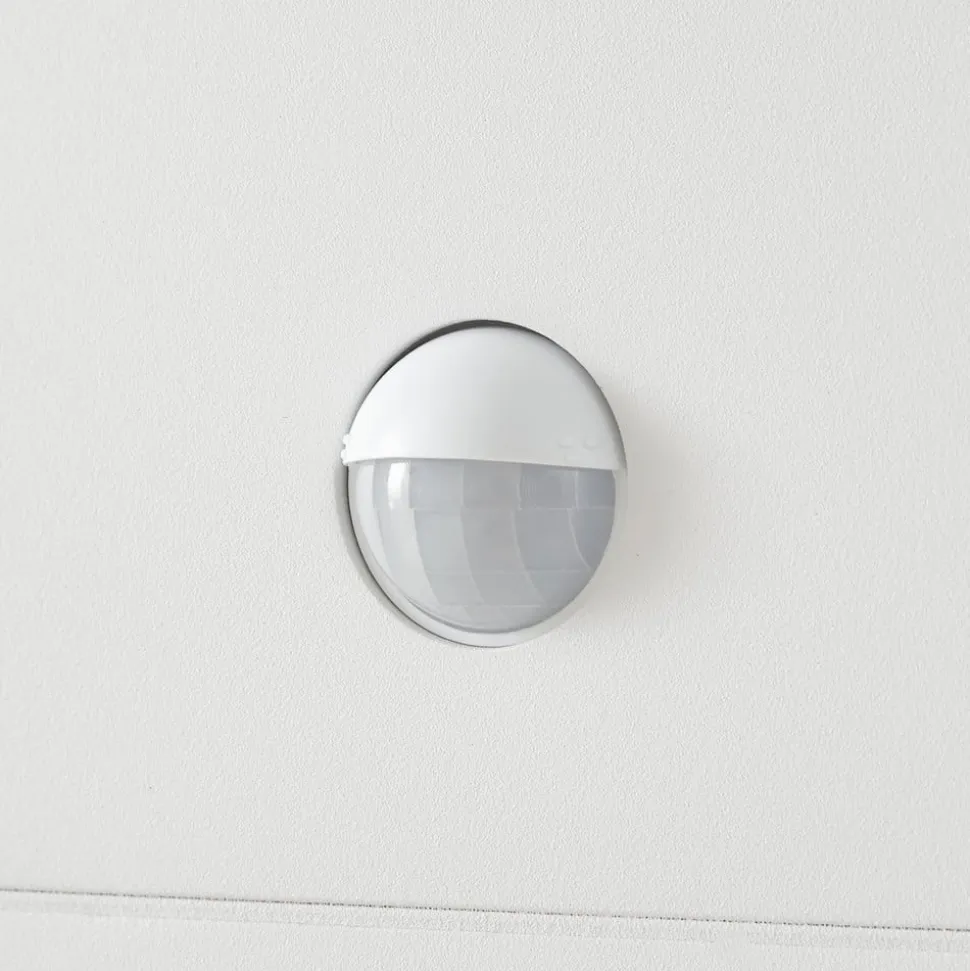 Arcchio LED-gadelampe Yolena, sensor, 100 cm, hvid, IP54