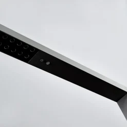 Arcchio LED-gulvlampe til kontor Jolinda, sølv, CCT, sensor,