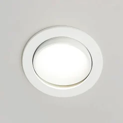 Arcchio LED-indbygningslampe Katerin, 10 cm, hvid, drejelig