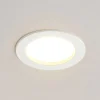 Arcchio LED-indbygningslampe Milaine, Ø 10 cm, hvid, dæmpbar