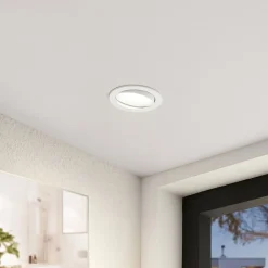Arcchio LED-indbygningslampe Katerin, hvid, drejelig, 2-pak