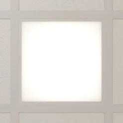 Arcchio LED-indsatspanel Vinas, 4.000 K, 36 W, 62 cm x 62 cm