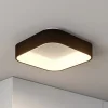 Arcchio LED-loftlampe Aleksi, 45 x 45 cm, sort, CCT