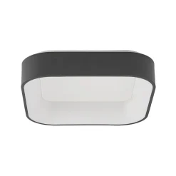 Arcchio LED-loftlampe Aleksi, 45 x 45 cm, sort, CCT