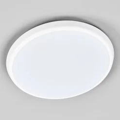 Arcchio LED-loftlampe Augustin, Ø 30 cm, CCT, hvid, IP54
