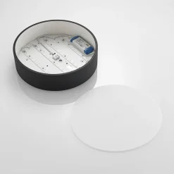 Arcchio LED-loftlampe Noabelle, Ø 40 cm, sort, metal