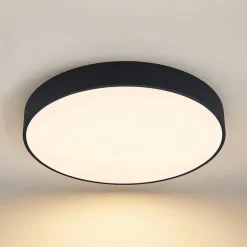 Arcchio LED-loftlampe Noabelle, Ø 80 cm, sort, metal