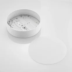 Arcchio LED-loftlampe Noabelle, Ø 40 cm, hvid, metal