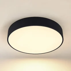 Arcchio LED-loftlampe Noabelle, Ø 60 cm, sort, metal
