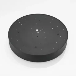 Arcchio LED-loftlampe Noabelle, Ø 60 cm, sort, metal