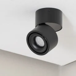 Arcchio LED-loftspot Rotari, 620lm, 1 lyskilde, sort