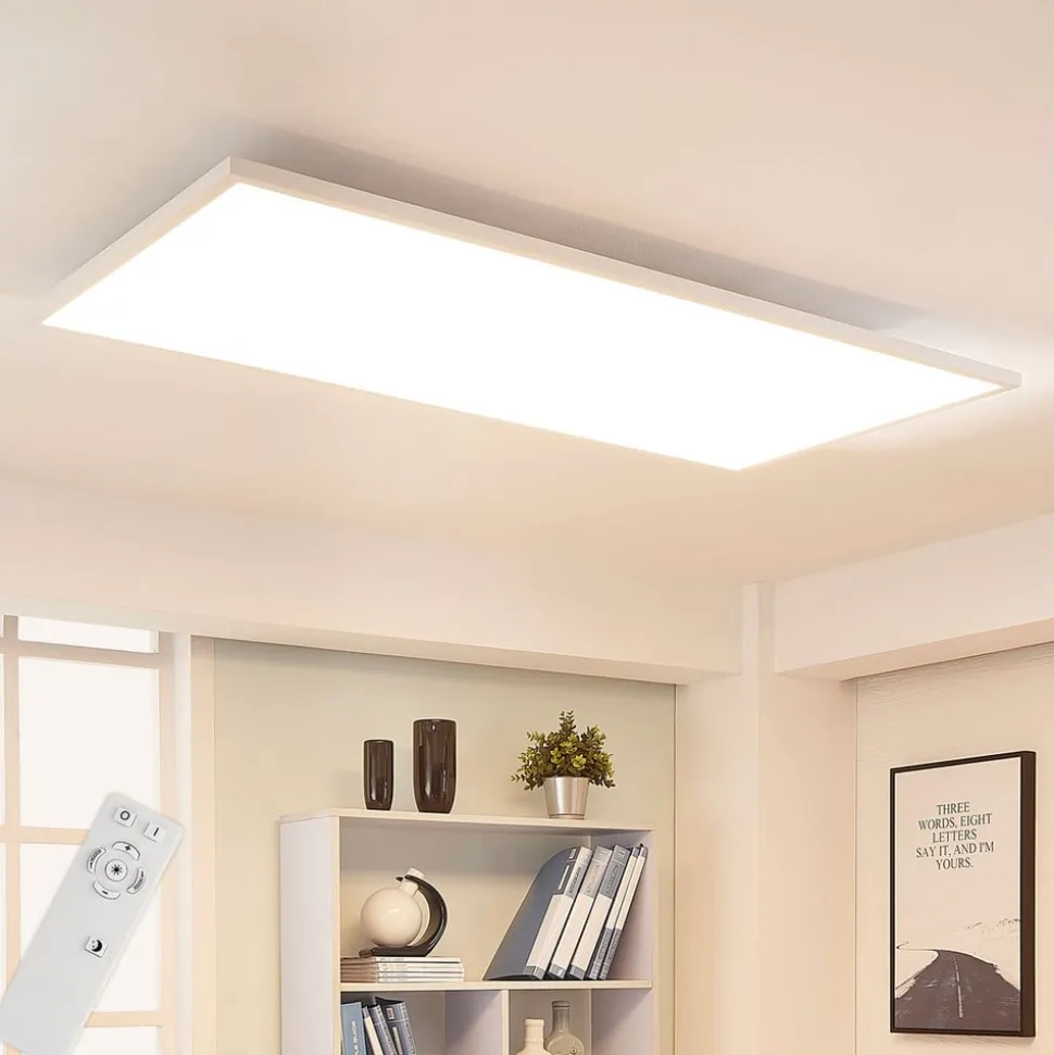 Arcchio LED-panel Arya, dæmpbart, 119 cm x 59 cm, metal