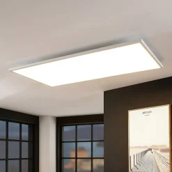 Arcchio LED-panel Brenda, 120 x 60 cm, CCT, fjernbetjening