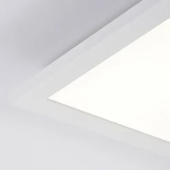 Arcchio LED-panel, CCT Lysander, 39 cm, hvid, aluminium