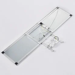 Arcchio LED-panel Lysander, 32W, CCT, 119cm, sølv