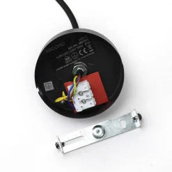 Arcchio LED-pendellampe Franka, 1 lyskilde, Ø 4 cm, sort