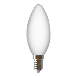 Arcchio LED-pære, E14, C35, 4W, 2700K, porcelæn