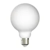 Arcchio LED-pære, E27, G95, 7W, 2700K, porcelæn