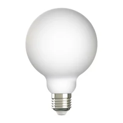 Arcchio LED-pære, E27, G95, 7W, 2700K, porcelæn