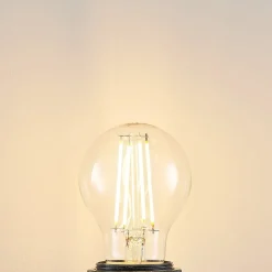 Arcchio LED-pære, filament, E27, 6,5W, klar, 2.700K