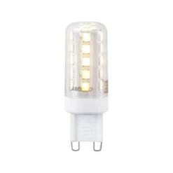 Arcchio LED-pære, G9, 2.700 K, 2 W, klar, 370 lm