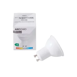 Arcchio LED-pære, GU10 2W, hvid, 4000K, 360 lm