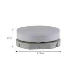 Arcchio LED-pære, GX53 8W, dæmpbar, 3.000K