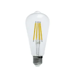 Arcchio LED-rustik lyspære, E27 3,8W, klar, 3000K, 806lm