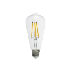 Arcchio LED-rustik lyspære, E27 3,8W, klar, 2700K, 806lm