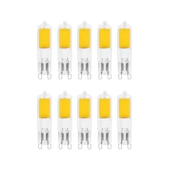 Arcchio LED-stiftsokkelpære, G9, 2,2W, 3000K, sæt med 10 stk