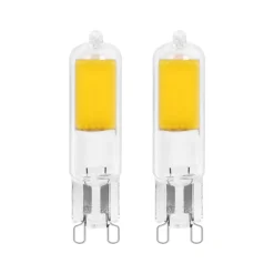 Arcchio LED-stiftsokkelpære, G9, 2,2W, 2700K, sæt med 2 stk