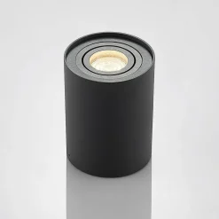 Arcchio loftspot Jolina, rund, antracit, sæt med 2, aluminium