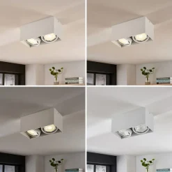 Arcchio loftspot Mabel, 2 lyskilder, 27 cm, hvid, GU10