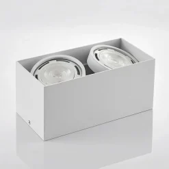 Arcchio loftspot Mabel, 2 lyskilder, 27 cm, hvid, GU10