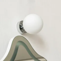 Arcchio Maviris LED-loftlampe til badeværelset, kugle, 12 cm